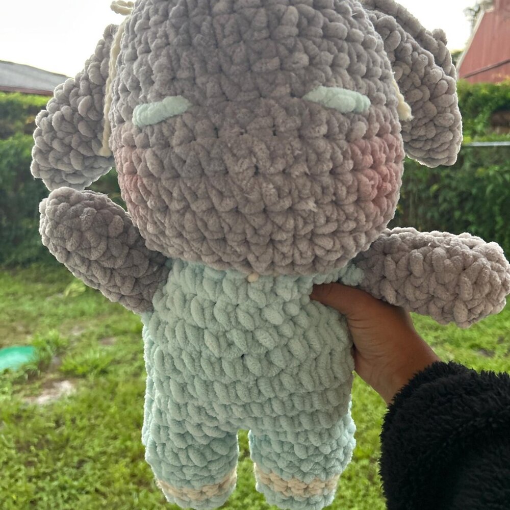 Blushing Bunny Plush Crochet